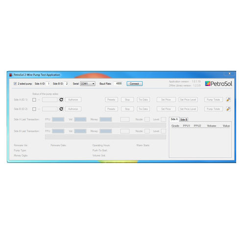 Испытательное программное обеспечение - LSP-PSSW - Levtech Service  Production SRL - для топливоподкачивающего насоса / Windows