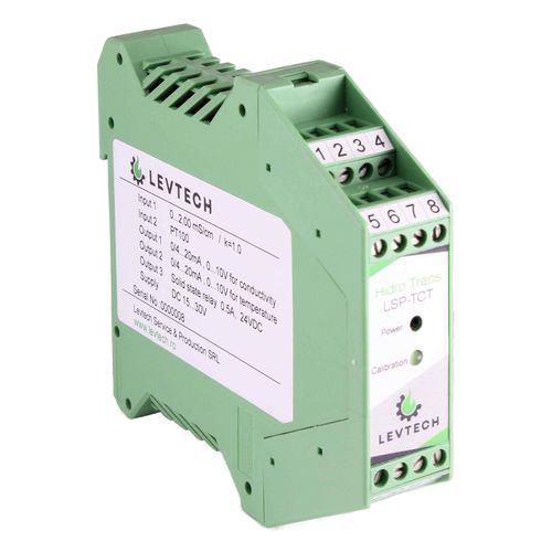 Трансмиттер проводимости с измерением температуры - LSP-TCT - Levtech Service  Production SRL - для воды / 4-20 мА