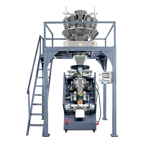 Наклонная фасовочная машина - QP-1000-IWP   - CMN MAKİNE ELEKTRİK GIDA OTOMOTİV SAN. TİC. LTD. ŞTİ. - V-FFS / автоматическая / для пищевой промышленности
