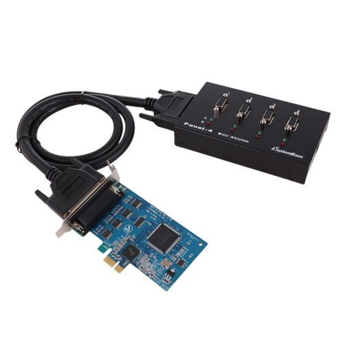 Последовательный коммуникационная плата - Multi-4/LPCIe RS232 - SystemBase Co., Ltd. - PCI / RS422/RS485