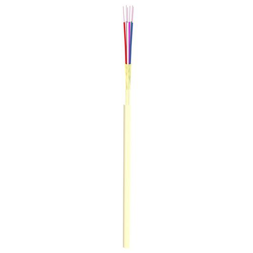 Оптический кабель для передачи данных - EE6402L - CABLESCOM - с замедлителем пламени / устойчивый к УФ-лучам / для внутреннего пользования
