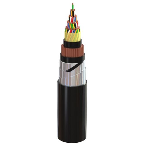 Электрический кабель РЧ - EA480LR - CABLESCOM - изолированный / бронированный / устойчивый к УФ-лучам