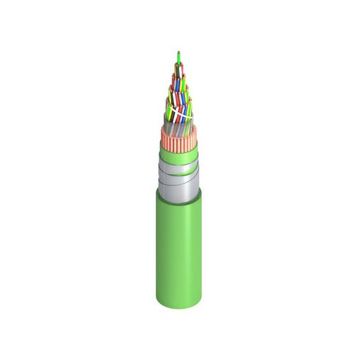 Электрический кабель РЧ - EA470L0 - CABLESCOM - изолированный / с замедлителем пламени / бронированный