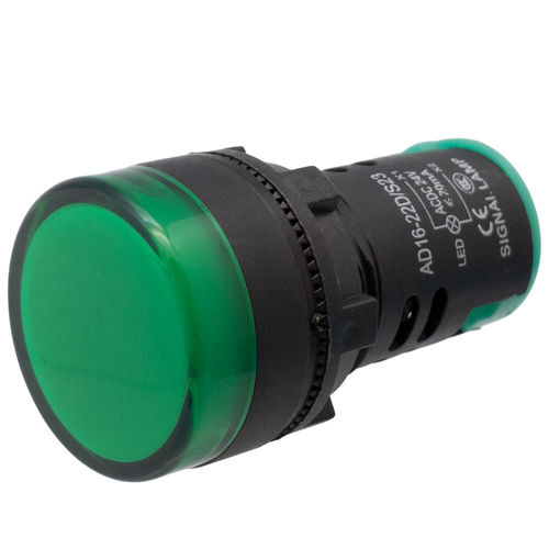 Световой индикатор LED - 4225-220 series - Electronic Grup, S.L - крепление на панели / IP65 / круглый