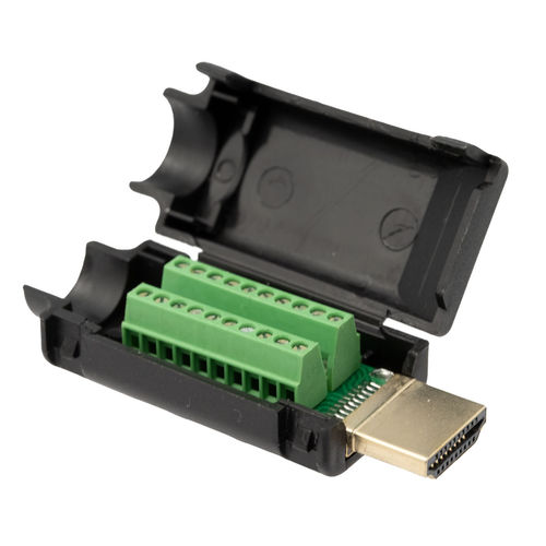 Соединитель HDMI - 0850 - Electronic Grup, S.L - аудио/видео / прямоугольный / из ABS