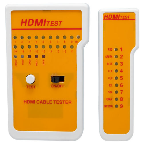 Тестер кабеля HDMI - 0900 - Electronic Grup, S.L - рабочих характеристик