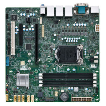 Материнская плата микро-ATX - PH10CMU series - MiTAC Digital Technology - Intel® Core™ 10-го поколения / Intel® / DDR4