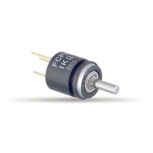 Потенциометр из токопроводящей пластмассы - FCP12A - SENTOP by Shanghai Sibo M&E Co., Ltd. - однооборотный / с ручным управлением / монтируемый на DIN-рейке