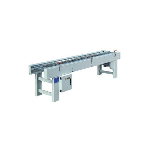 Роликовый конвейер - MF7403x30/X - Guangdong Richfruits Coating Technology Co.,Ltd - горизонтальный / для разгрузки / с электродвигателем