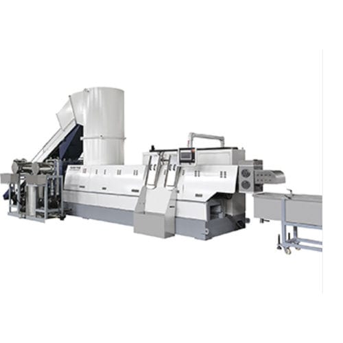 Устройство для переработки ПЭТФ - ML130 - Chengdu PURUI Polymer Engineering Company - с гранулятором