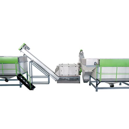 Центрифуга для пластмассы - BSJ1000 - Chengdu PURUI Polymer Engineering Company - для очистки / горизонтальная