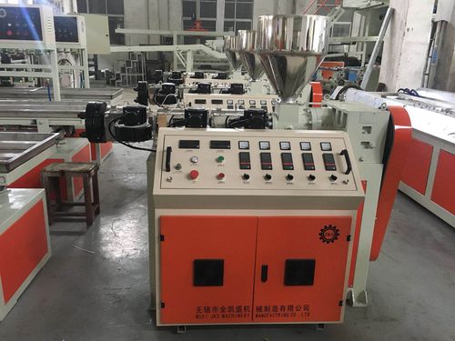 Экструзионная линия пластины из пластмассы - SJ 20 - Wuxi JKS Machinery Manufacturing Co.,Ltd - для труб / для ПВХ / для PP