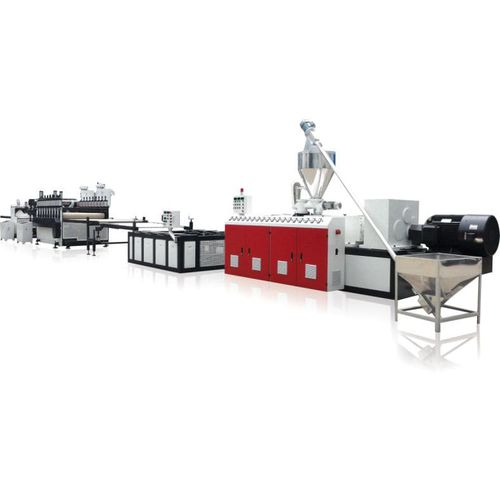 Многослойная экструзионная линия - SJSZ 80/156 - Wuxi JKS Machinery Manufacturing Co.,Ltd - двойной шнек / пластины из пластмассы / для ПВХ