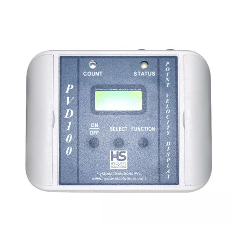 Объемный измеритель скорости течения - PVD100  - KISTERS - HyQuest Solutions - для воды / портативный / беспроводной