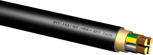 Электрический кабель питания - BayEnergy® CPR NYY-J - Bayerische Kabelwerke - изолированный / с замедлителем пламени / устойчивый к УФ-лучам
