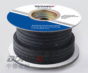 Плетеная набивка из графита - ZD-P1301 - cixi zonde sealing and gasket.co.,Ltd - из ПТФЭ / для центробежного насоса