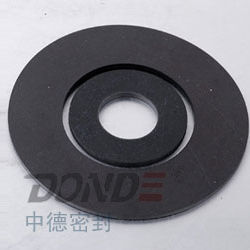 Плоский уплотнитель - ZD-G1610 - cixi zonde sealing and gasket.co.,Ltd - из графита / синтетический / из ПТФЭ