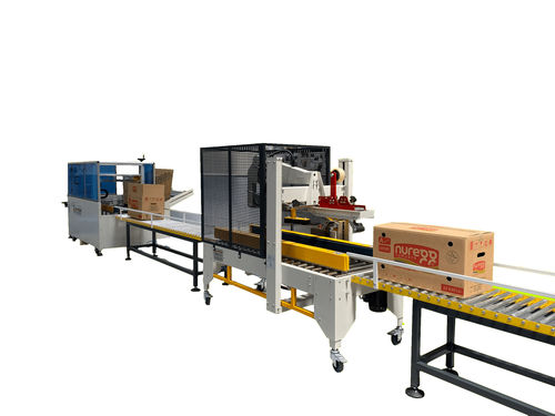 Машина для сборки коробок с закрытием снизу - TURBEY PACKING MACHINERY - автоматическая
