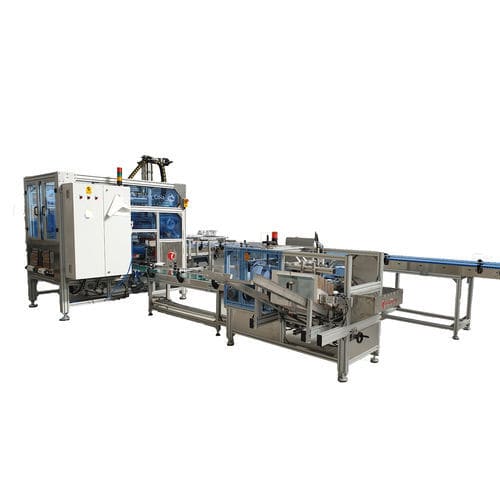 Машина для укладки в картонные коробки с загрузкой сверху - TURBEY PACKING MACHINERY - полностью автоматическая / для бутылок
