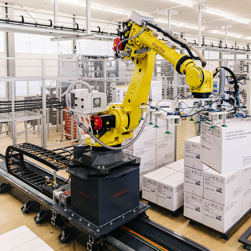 Перегрузочный робот - staedler automation AG - шарнирный / 6 осей / для разгрузочно-погрузочных работ