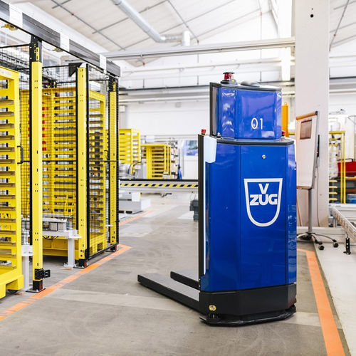 AGV для разгрузочно-погрузочных работ - AGILOX  - staedler automation AG - для загрузки / для разгрузки / для поддонов