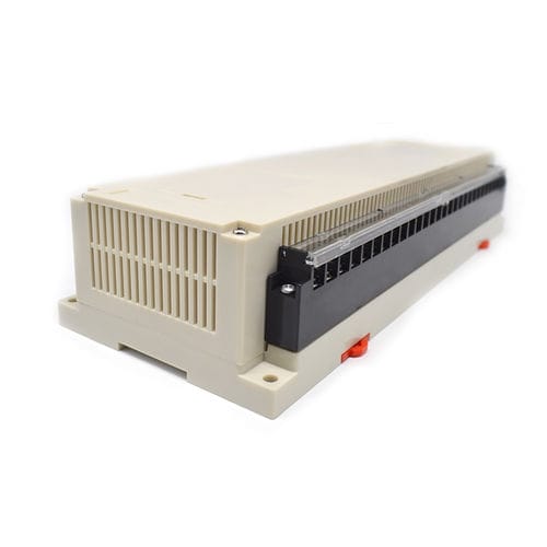 Корпус для DIN-рейки - AK-P-26a - SZOMK ELECTRONICS - прямоугольный / из ABS / промышленный