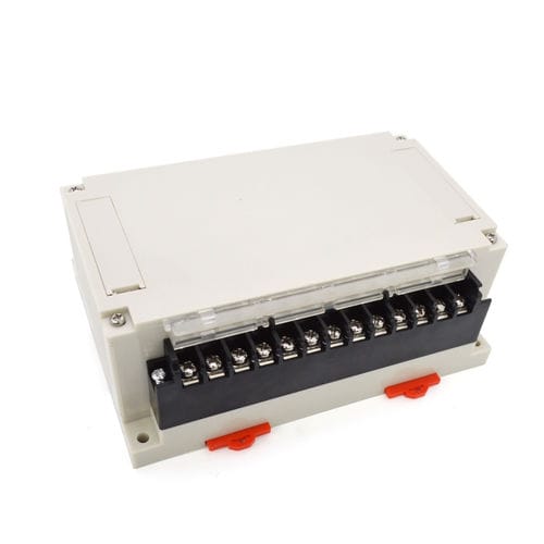 Корпус для DIN-рейки - AK-P-30a - SZOMK ELECTRONICS - прямоугольный / из ABS / промышленный
