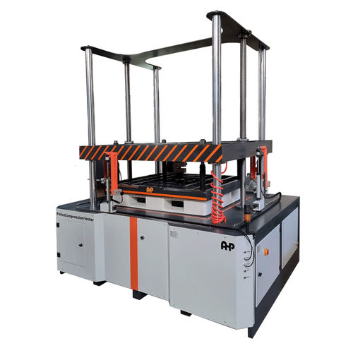 Испытательная машина сжатия - 209384 - AHP PLASTIK MAKINA - с управлением от компьютера / для пластмассы / для поддонов