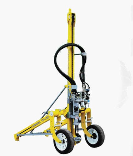Буровая установка для каротажа - AIRMOBIL-TH120 - Rockdril Asia Co., Ltd. - поворотная / с верхним ударником / пневматическая