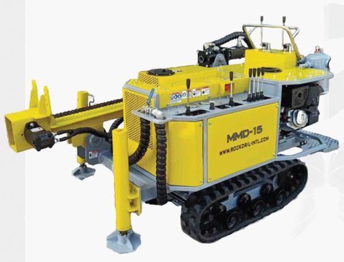 Буровая установка для каротажа - MMD-15 - Rockdril Asia Co., Ltd. - гусеничная / самоходная / поворотная
