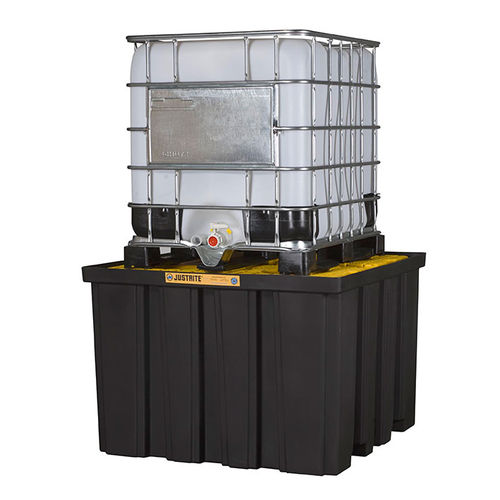 Ящичный поддон из полиэтилена - EcoPolyBlend™ 28674 - Justrite Safety Group - для хранения / для защиты / для химических продуктов