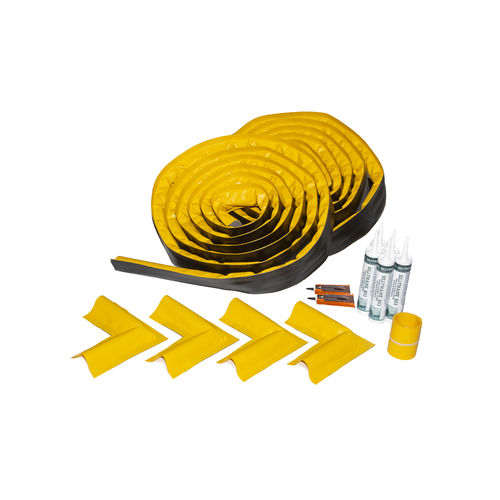 Гибкий блокатор утечек - Make-A-Berm Kit - Justrite Safety Group - с покрытием из ПВХ / устойчивый к раздавливанию / устойчивый к кислотам