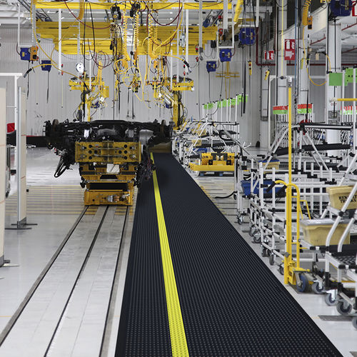 Коврик снимающий усталость - Skywalker HD Marking Line&trade; 469 Notrax 5S - Justrite Safety Group - модульный / из нитрильного каучука / желтый