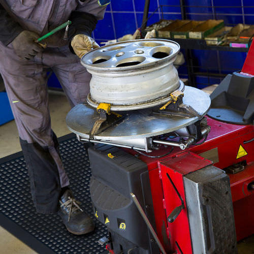 Коврик снимающий усталость - 456 Skystep™ Nitrile - Justrite Safety Group - пузырьковый / из нитрильного каучука / для сварочных работ