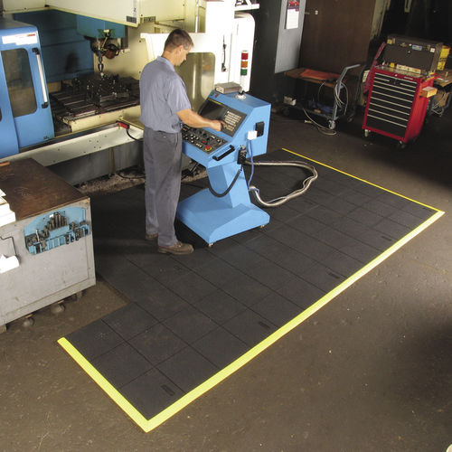 Коврик снимающий усталость - 656S Cushion Ease Solid™ Nitrile - Justrite Safety Group - модульный / из нитрильного каучука / для сварочных работ