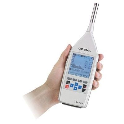 Шумомер интегратор - SC420 - SINUS - класс 1 / цифровой / в режиме реального времени