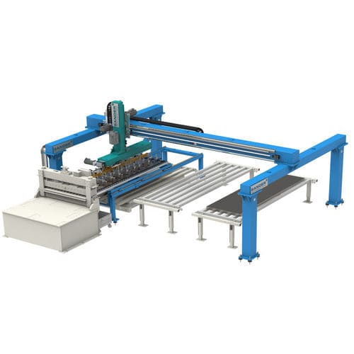 Штабелеукладчик и источник питания для деталей - Sander Automation - для плоских деталей / для узлов двигателя / для автомобильных деталей