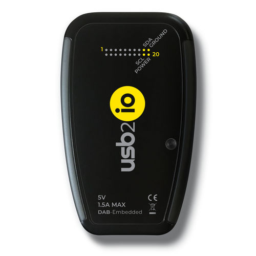 Адаптер USB - usb2io - DAB-Embedded BVBA - последовательного интерфейса / связной / из поликарбоната
