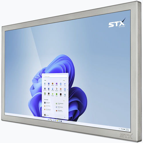 Промышленный панельный ПК - X7200 series - STX Technology - ЖК-монитор / с большим экраном / с емкостным сенсорным экраном PCAP