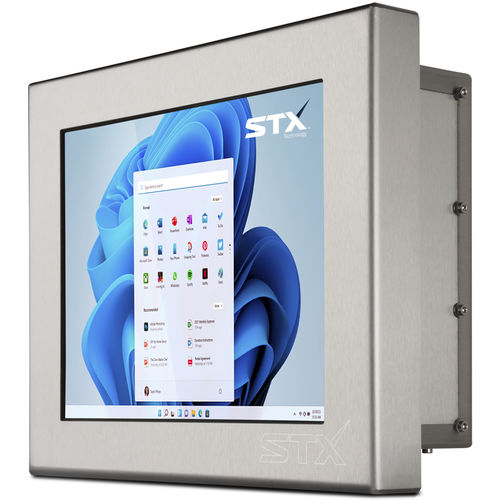 Промышленный панельный ПК - X7500 series - STX Technology - ЖК-монитор / с большим экраном / с емкостным сенсорным экраном PCAP