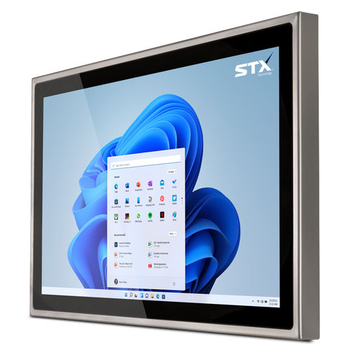 Панельный ПК ЖК-монитор - X7500 series - STX Technology - с большим экраном / с резистивным сенсорным экраном / 32"