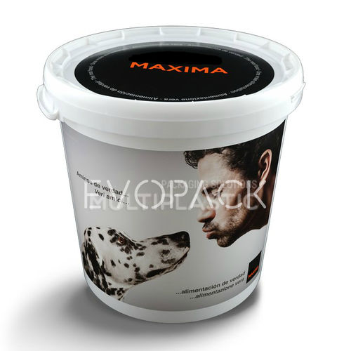 Ведро из пластика - HOM30000C - EVOPACK - круглое / с крышкой