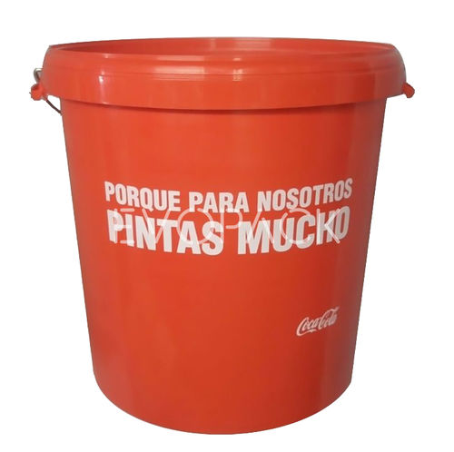 Ведро из пластика - HOM30000 - EVOPACK - круглое / с крышкой