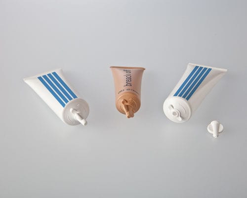 Упаковка в форме трубки из пластика - Break-off DR2 - TUBOPLAST - для косметической продукции
