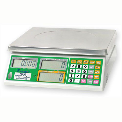 Весы с платформой - AEC Series - KINGSHIP WEIGHING MACHINES CORP. - счетчик / электронный / кг