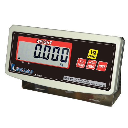 Весовой индикатор ЖК-дисплей - WDW-IN Series - KINGSHIP WEIGHING MACHINES CORP. - настольный / герметичный / для платформенных весов