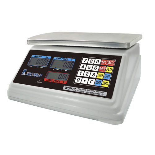 Весы с платформой - WDP Series - KINGSHIP WEIGHING MACHINES CORP. - электронный / вес/цена / кг