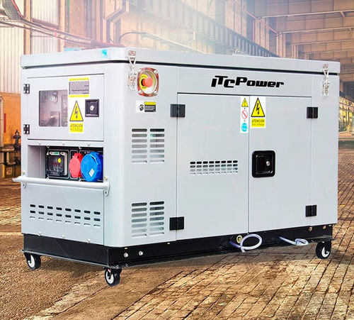 Дизельная генераторная установка - DG SE series - ITC Power - трехфазовая / монофазовая / стационарная