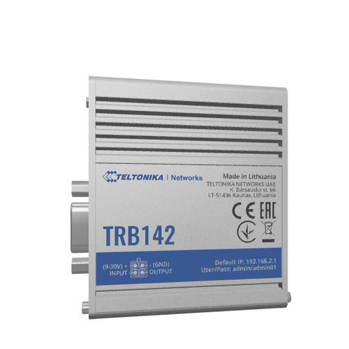 Мосток связи - TRB142 - Teltonika Networks - промышленный / IoT / TCP