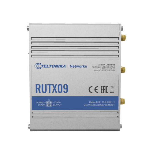 Секционный маршрутизатор - RUTX09 - Teltonika Networks - для передачи данных / WAN / 4G LTE